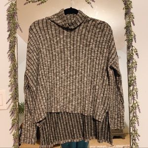 Grey American Eagle Turtle Neck Sweater Size S